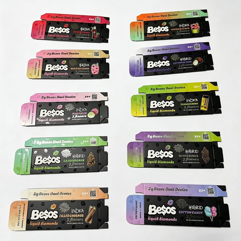 Besos 2ml Dual Flavors Disposable with Smart LED Screen
